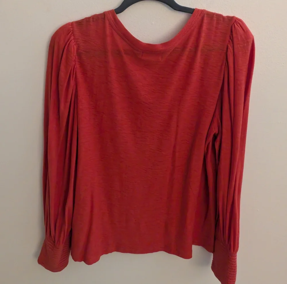Nation LTD Long Sleeve Pima Cotton Top –Size L - Picture 9 of 9
